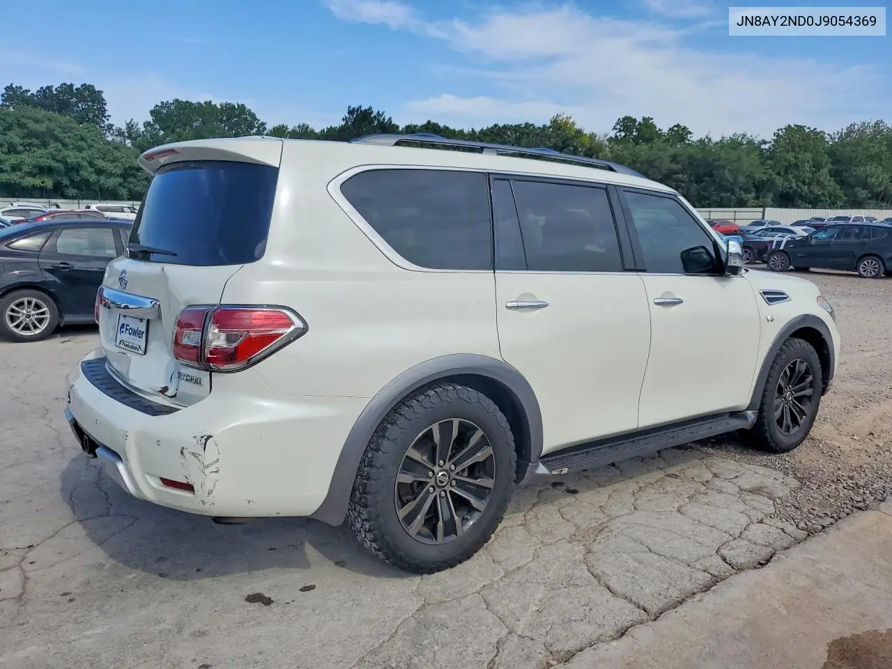 2018 Nissan Armada Platinum VIN: JN8AY2ND0J9054369 Lot: 59556456
