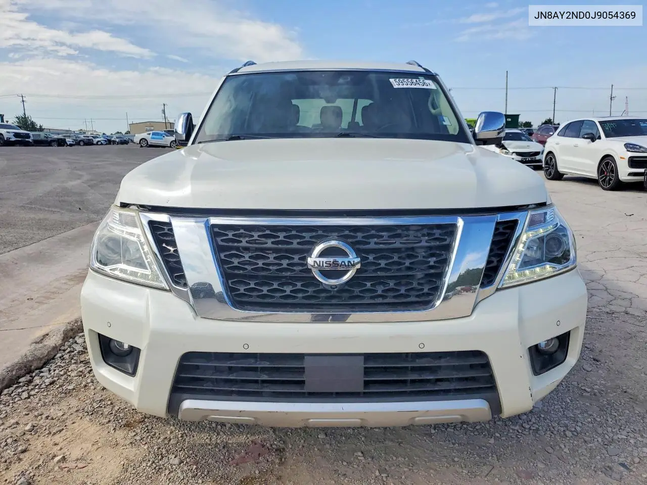2018 Nissan Armada Platinum VIN: JN8AY2ND0J9054369 Lot: 59556456