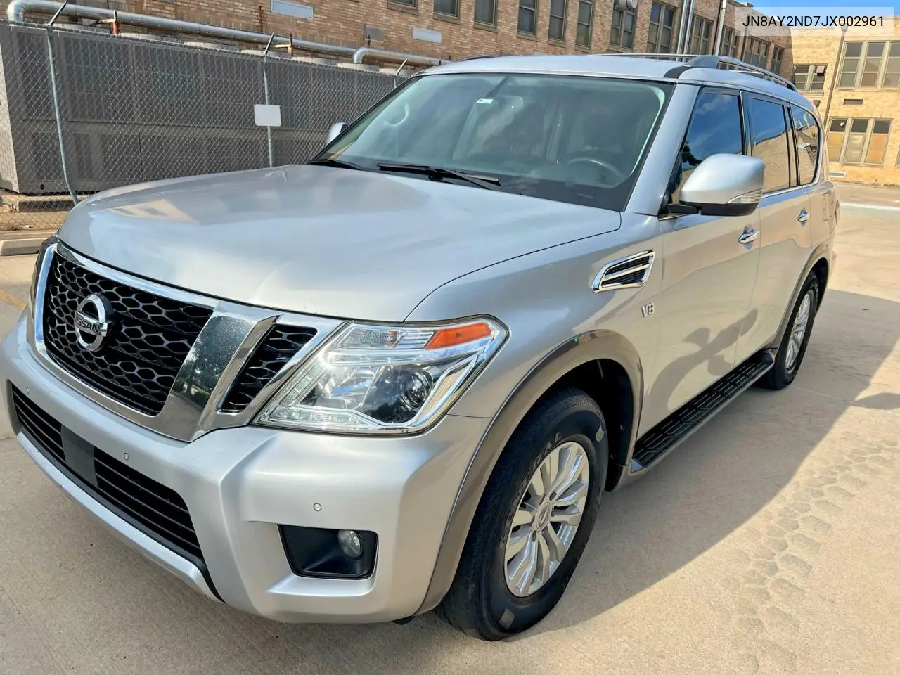 2018 Nissan Armada Sv VIN: JN8AY2ND7JX002961 Lot: 59918906