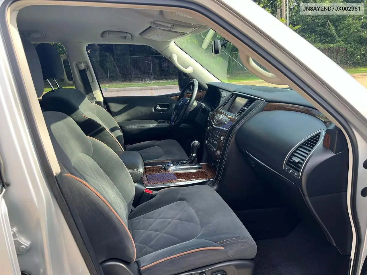 2018 Nissan Armada Sv VIN: JN8AY2ND7JX002961 Lot: 59918906