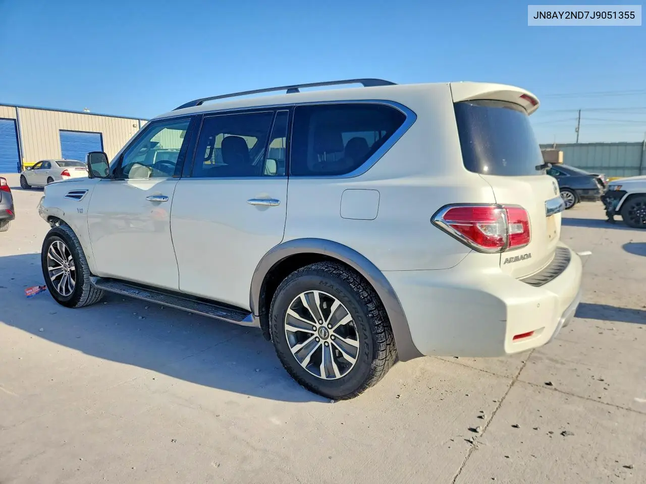 2018 Nissan Armada Sl VIN: JN8AY2ND7J9051355 Lot: 60031856