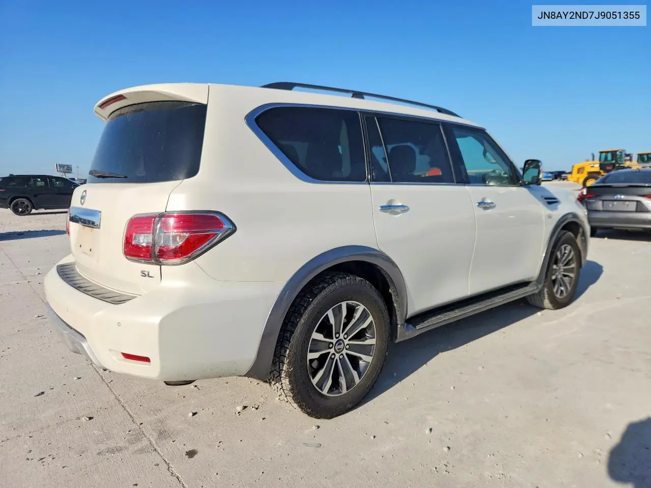2018 Nissan Armada Sl VIN: JN8AY2ND7J9051355 Lot: 60031856