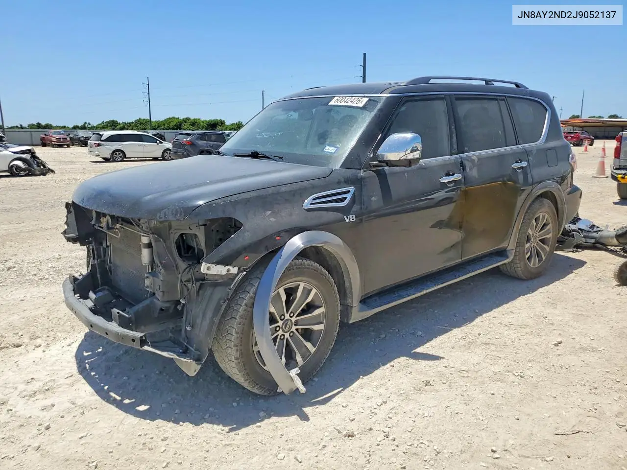 2018 Nissan Armada Sl VIN: JN8AY2ND2J9052137 Lot: 60042426
