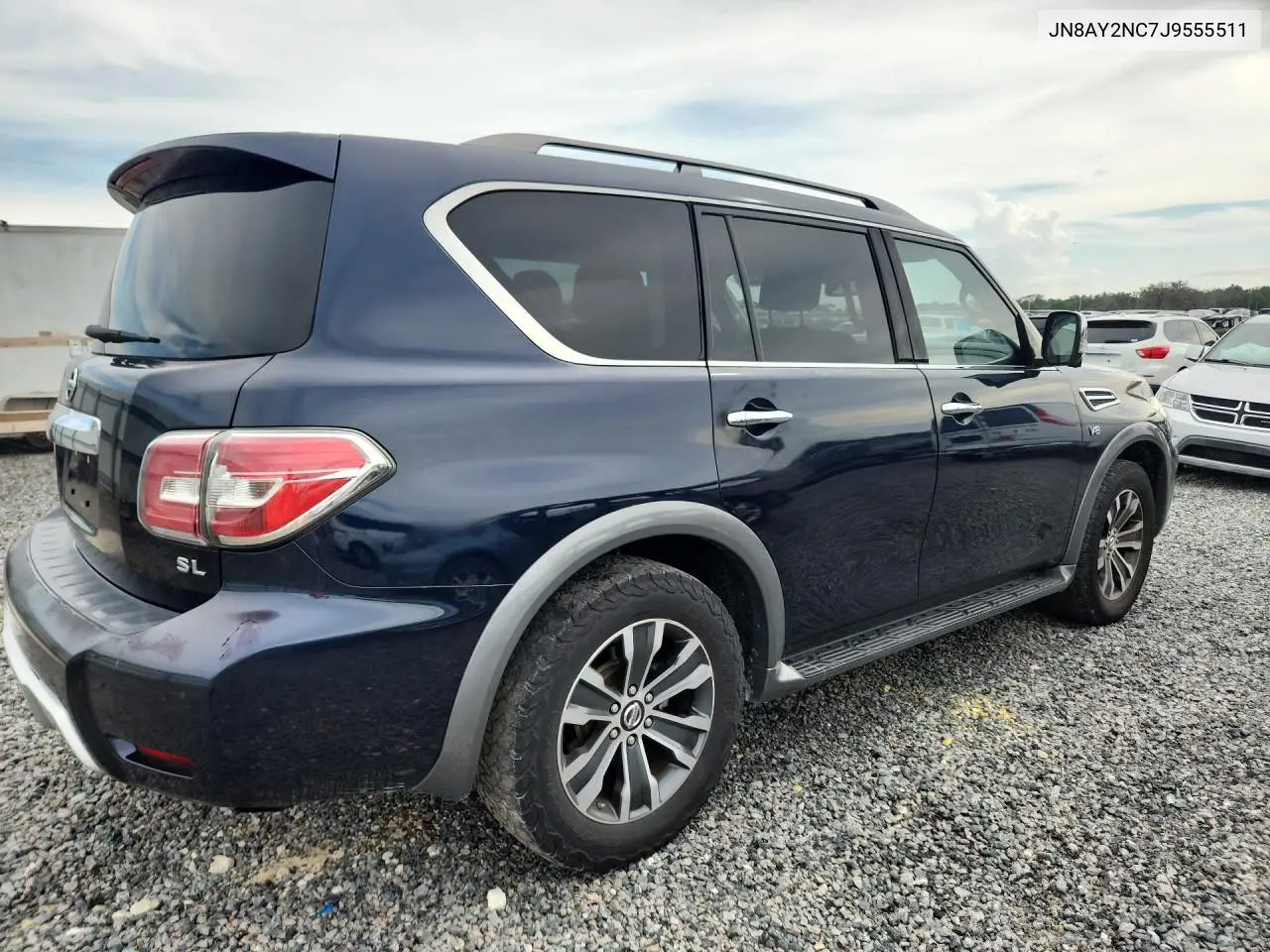 2018 Nissan Armada Sl VIN: JN8AY2NC7J9555511 Lot: 60063326