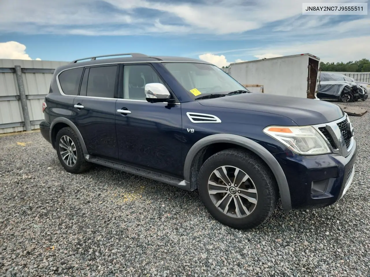 2018 Nissan Armada Sl VIN: JN8AY2NC7J9555511 Lot: 60063326