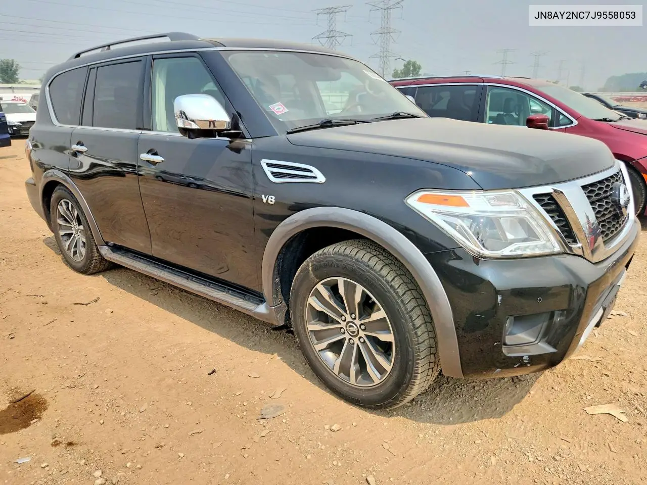 2018 Nissan Armada Sl VIN: JN8AY2NC7J9558053 Lot: 60066446