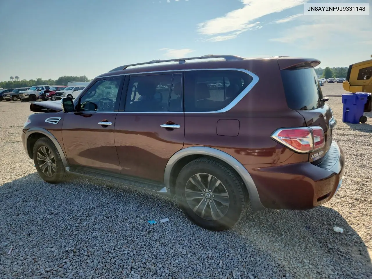 2018 Nissan Armada Platinum VIN: JN8AY2NF9J9331148 Lot: 60113826