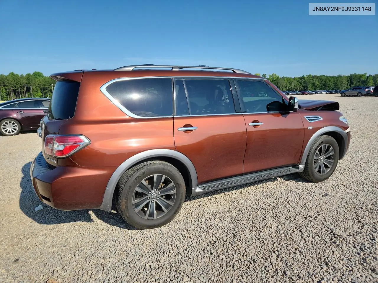 2018 Nissan Armada Platinum VIN: JN8AY2NF9J9331148 Lot: 60113826