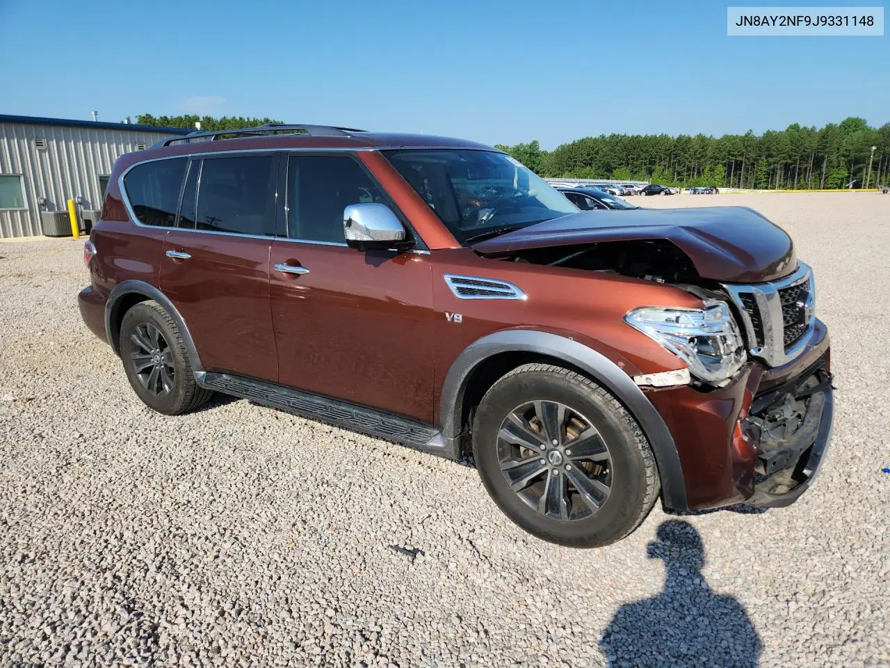 2018 Nissan Armada Platinum VIN: JN8AY2NF9J9331148 Lot: 60113826