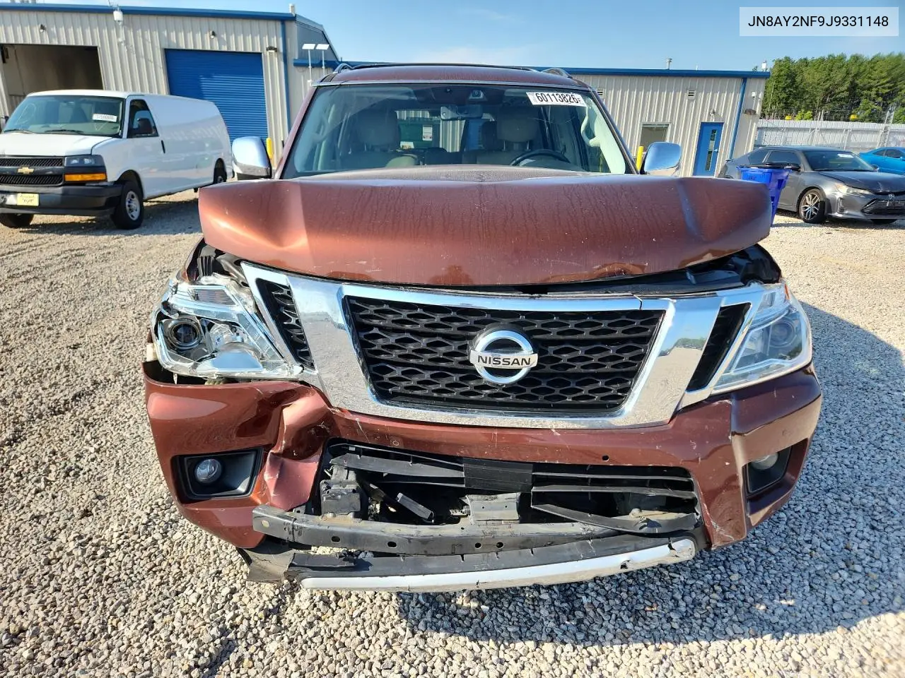 2018 Nissan Armada Platinum VIN: JN8AY2NF9J9331148 Lot: 60113826