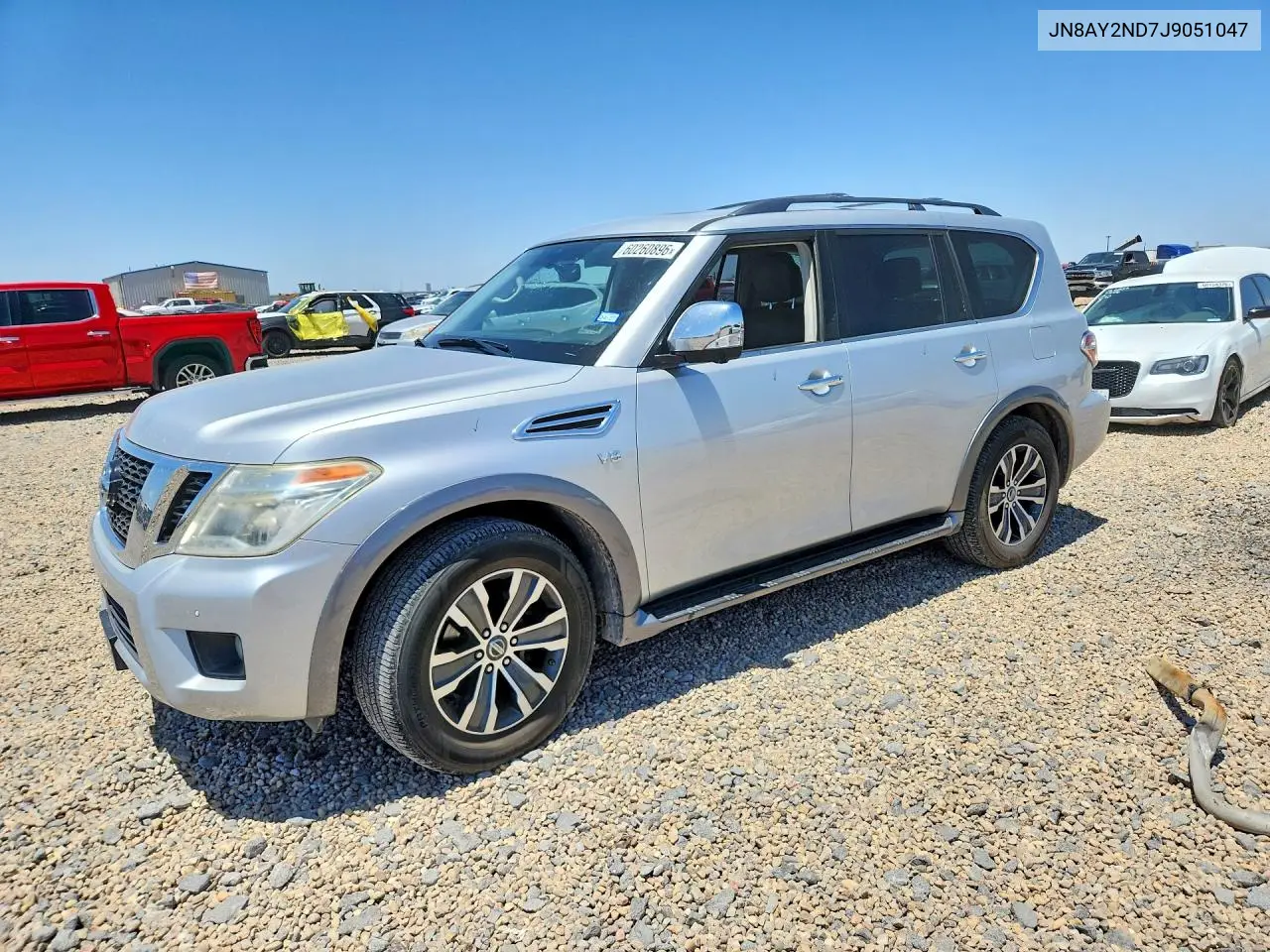 2018 Nissan Armada Sl VIN: JN8AY2ND7J9051047 Lot: 60260896