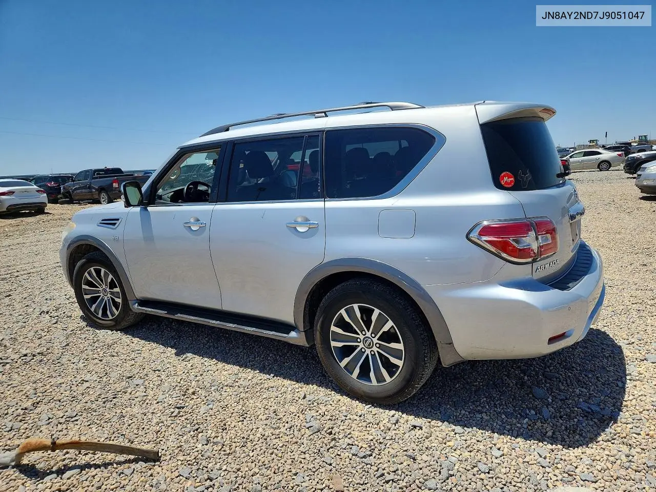2018 Nissan Armada Sl VIN: JN8AY2ND7J9051047 Lot: 60260896