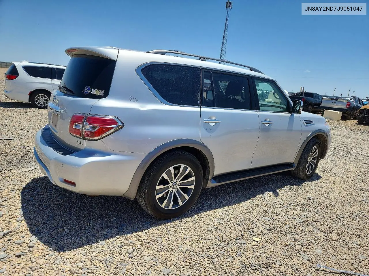2018 Nissan Armada Sl VIN: JN8AY2ND7J9051047 Lot: 60260896
