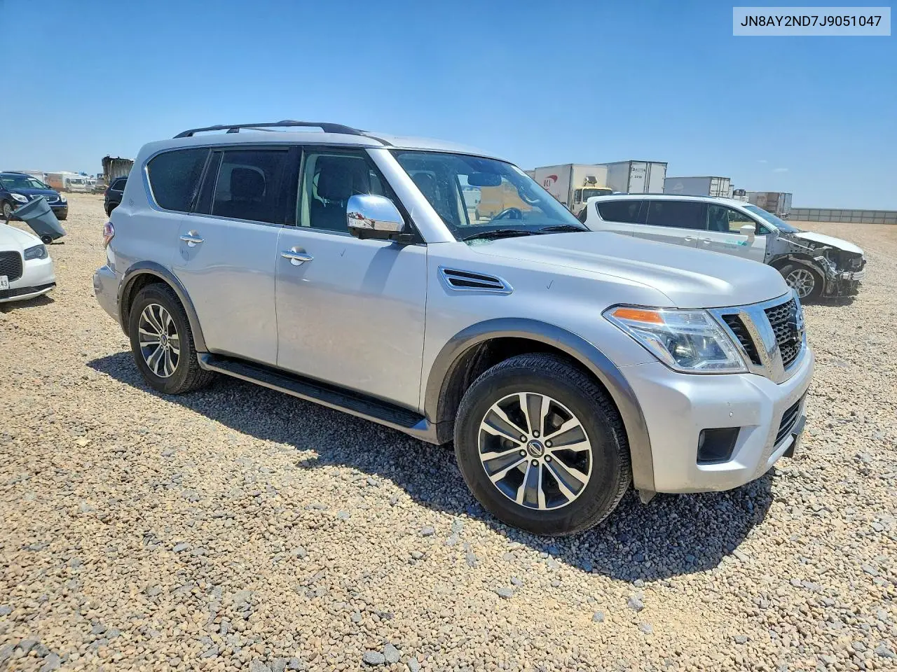 2018 Nissan Armada Sl VIN: JN8AY2ND7J9051047 Lot: 60260896
