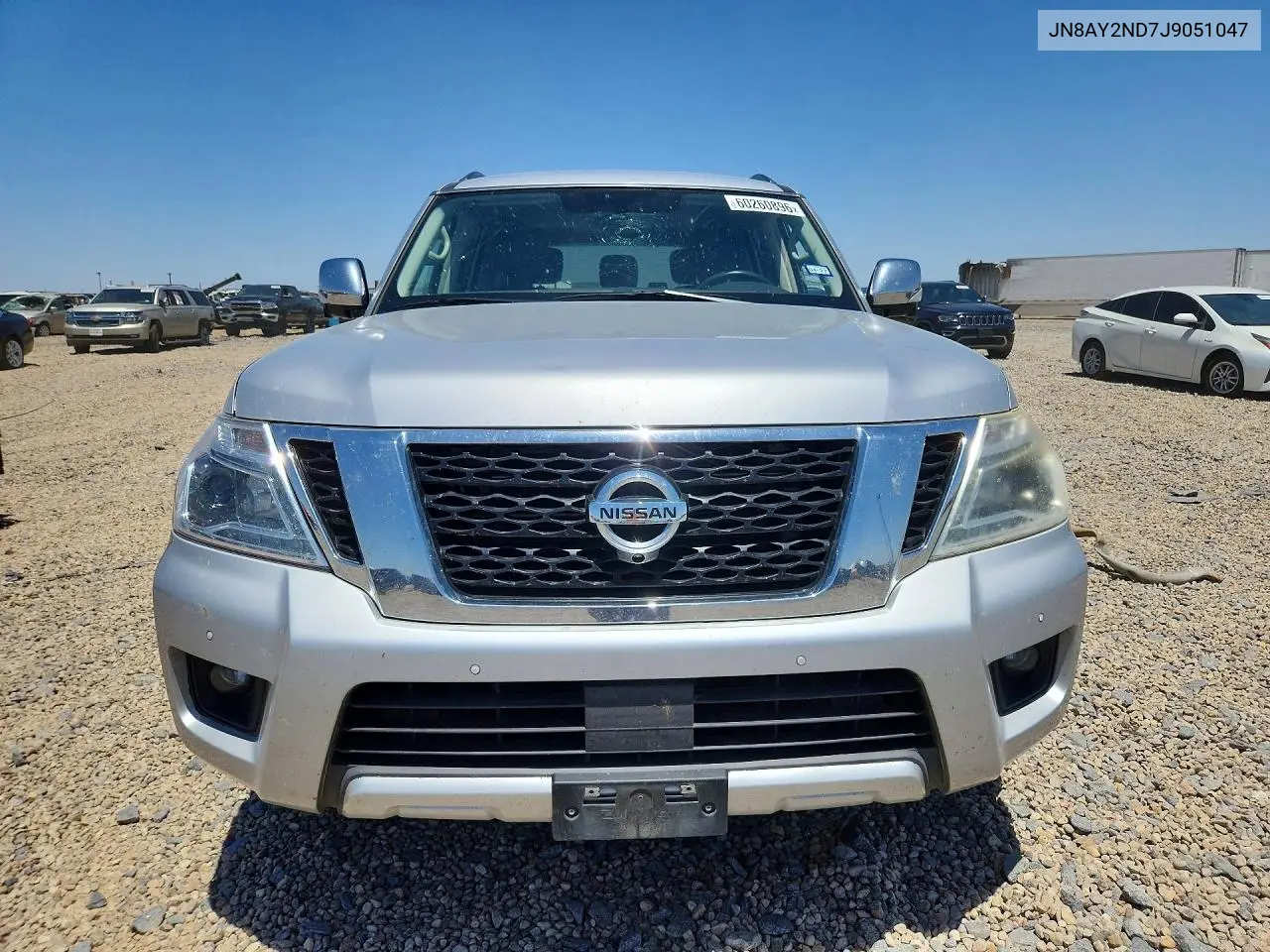 2018 Nissan Armada Sl VIN: JN8AY2ND7J9051047 Lot: 60260896