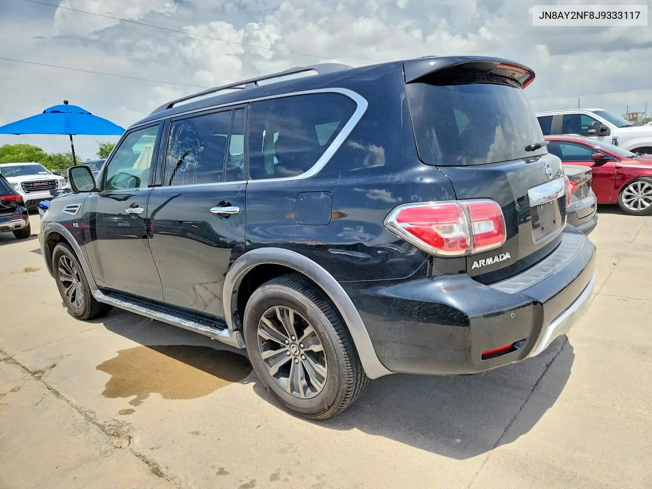 2018 Nissan Armada Platinum VIN: JN8AY2NF8J9333117 Lot: 60335956