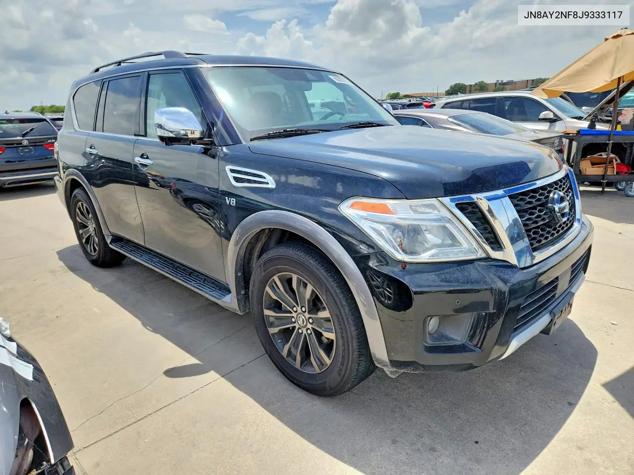 2018 Nissan Armada Platinum VIN: JN8AY2NF8J9333117 Lot: 60335956