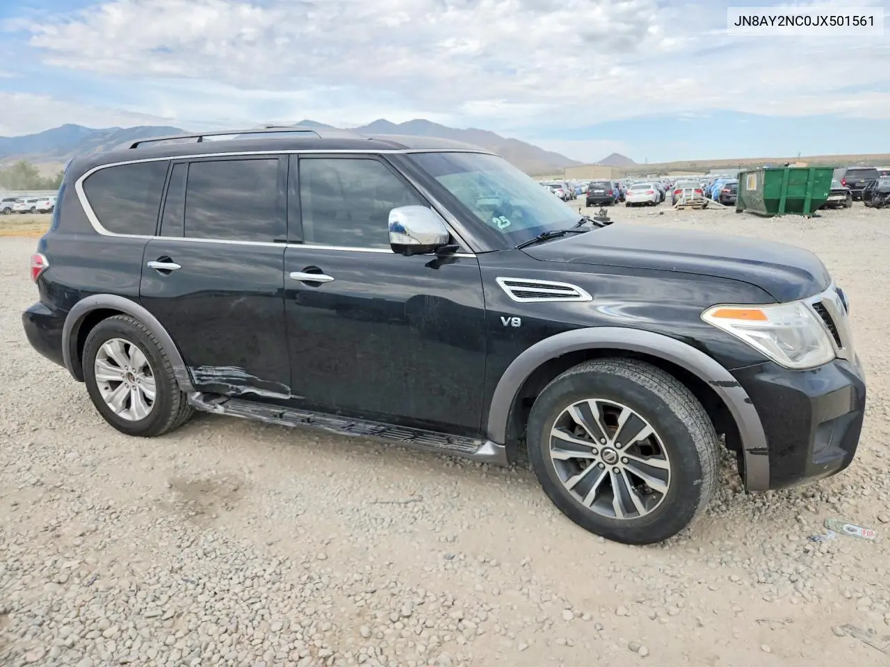 2018 Nissan Armada Sl VIN: JN8AY2NC0JX501561 Lot: 60468556