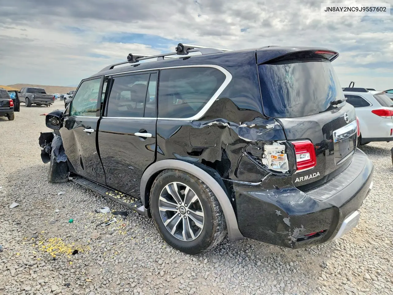 2018 Nissan Armada Sl VIN: JN8AY2NC9J9557602 Lot: 61560836