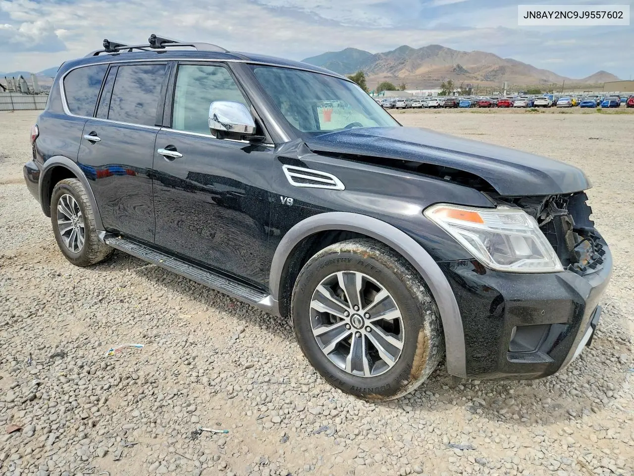 2018 Nissan Armada Sl VIN: JN8AY2NC9J9557602 Lot: 61560836