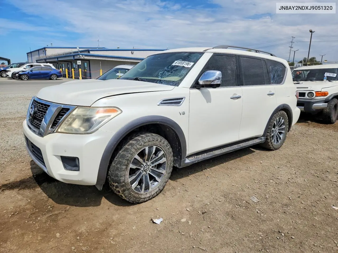 2018 Nissan Armada Sl VIN: JN8AY2NDXJ9051320 Lot: 61858196