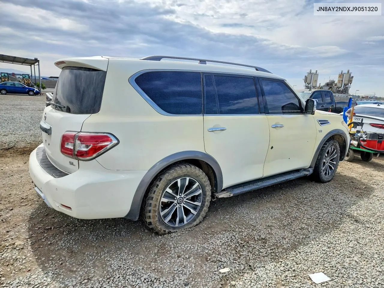 2018 Nissan Armada Sl VIN: JN8AY2NDXJ9051320 Lot: 61858196