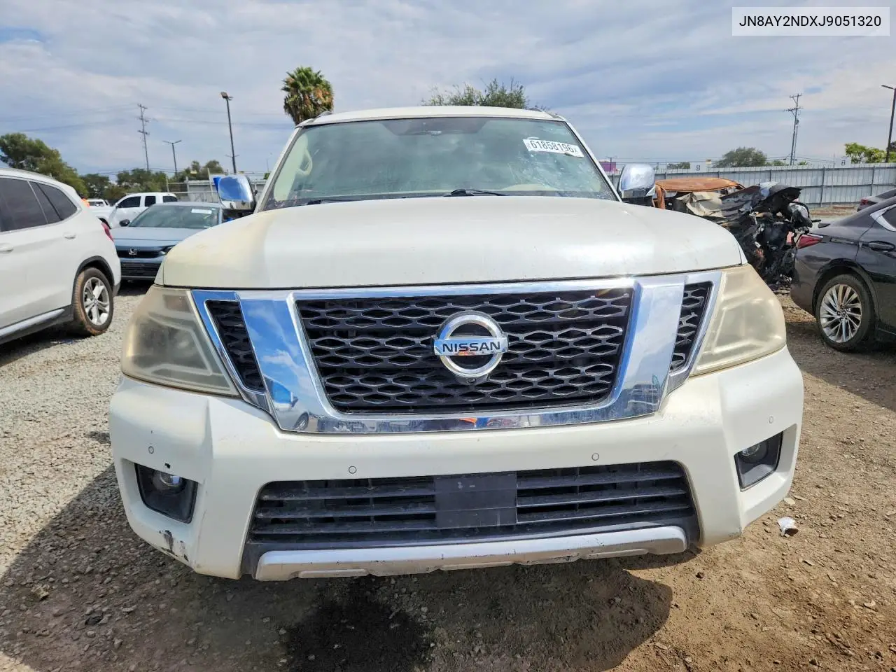 2018 Nissan Armada Sl VIN: JN8AY2NDXJ9051320 Lot: 61858196