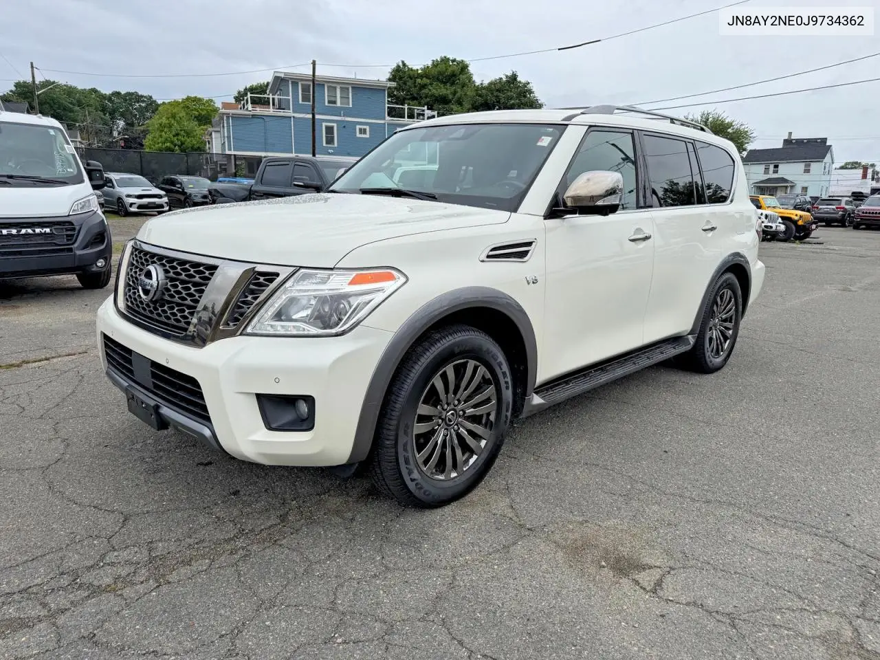 2018 Nissan Armada Platinum VIN: JN8AY2NE0J9734362 Lot: 62386146