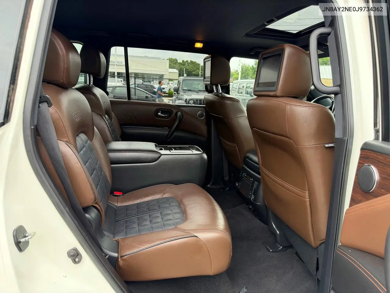 2018 Nissan Armada Platinum VIN: JN8AY2NE0J9734362 Lot: 62386146