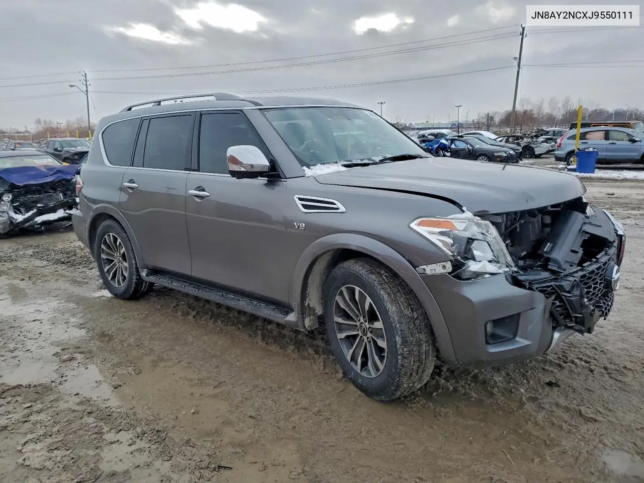 JN8AY2NCXJ9550111 2018 Nissan Armada Sl