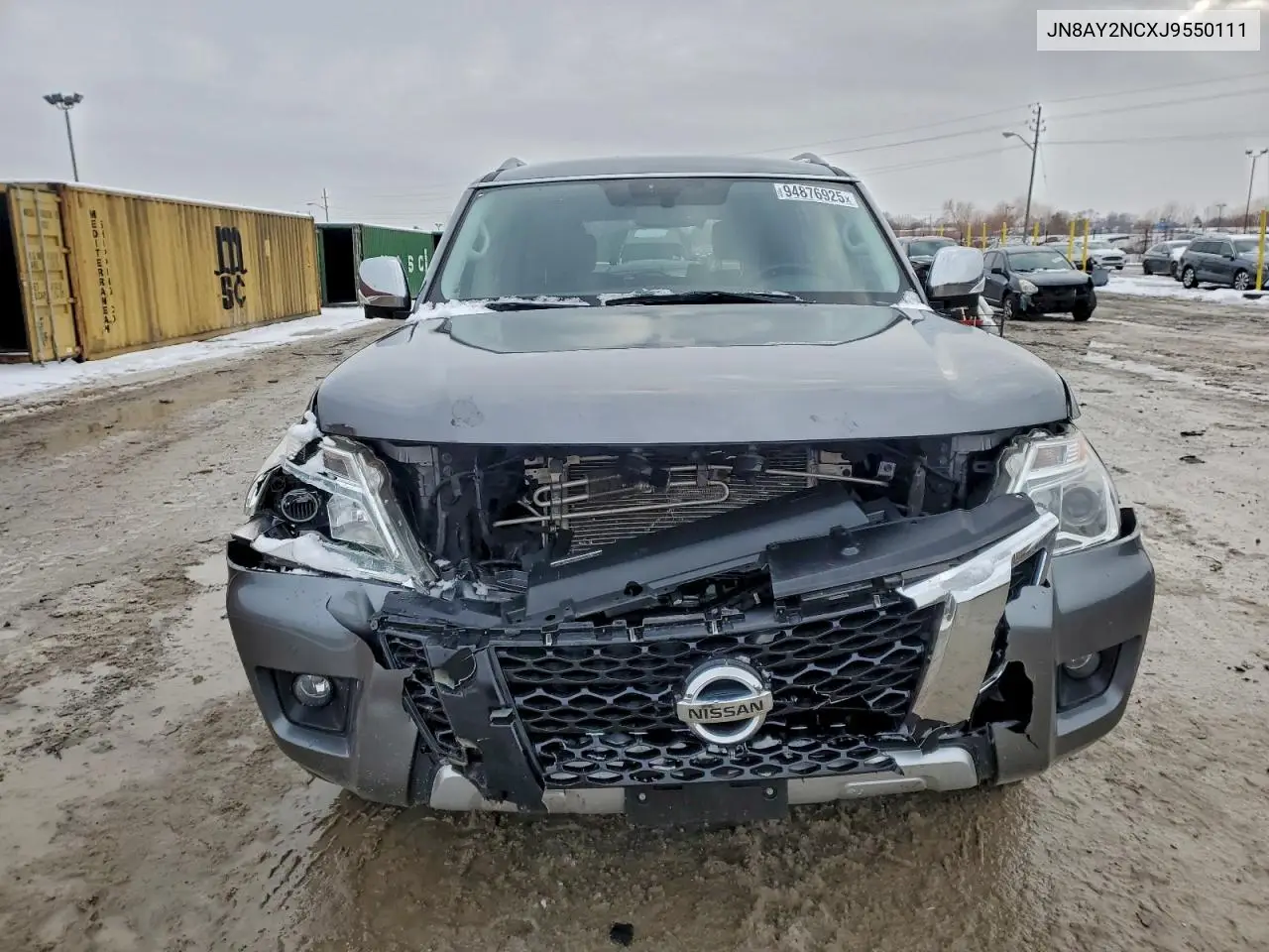 JN8AY2NCXJ9550111 2018 Nissan Armada Sl