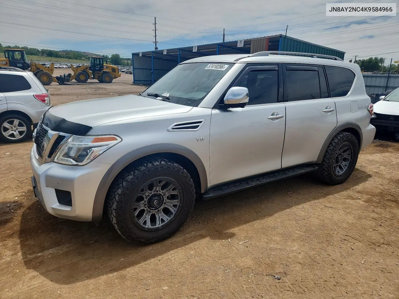 2019 Nissan Armada Sl VIN: JN8AY2NC4K9584966 Lot: 57410286