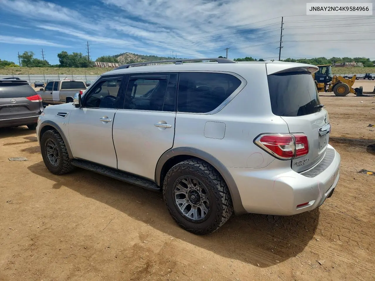 2019 Nissan Armada Sl VIN: JN8AY2NC4K9584966 Lot: 57410286