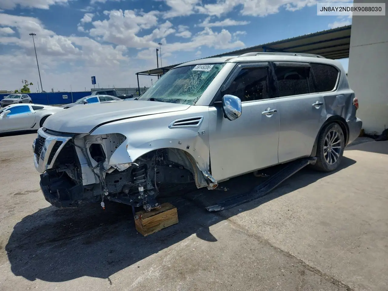 2019 Nissan Armada Sl VIN: JN8AY2ND8K9088030 Lot: 59149206
