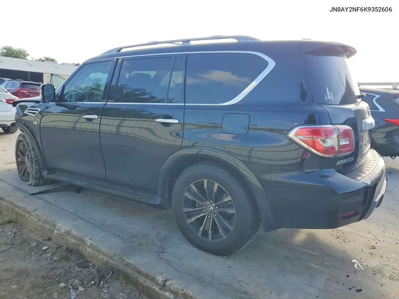 2019 Nissan Armada Platinum VIN: JN8AY2NF6K9352606 Lot: 59158916