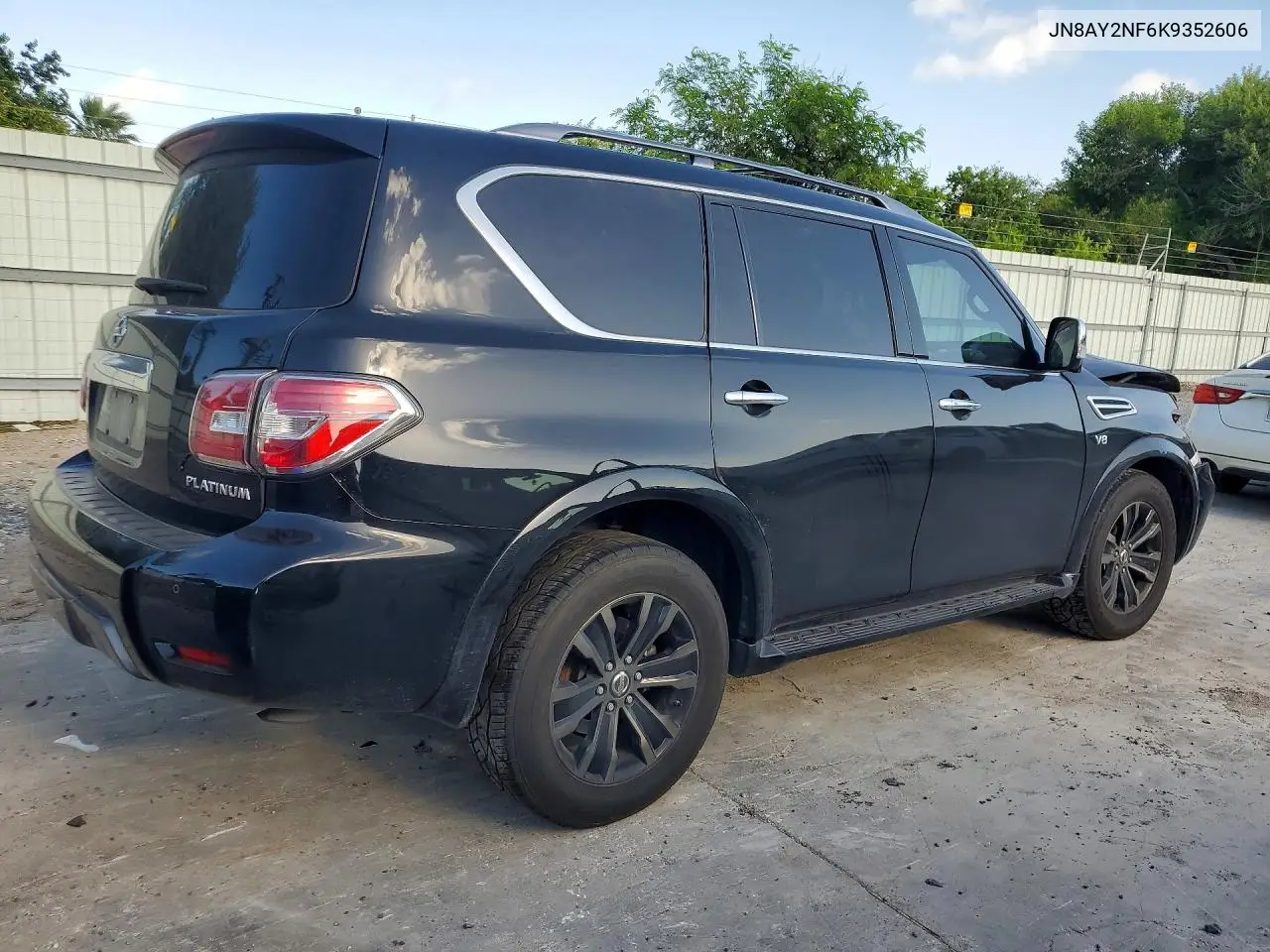 2019 Nissan Armada Platinum VIN: JN8AY2NF6K9352606 Lot: 59158916