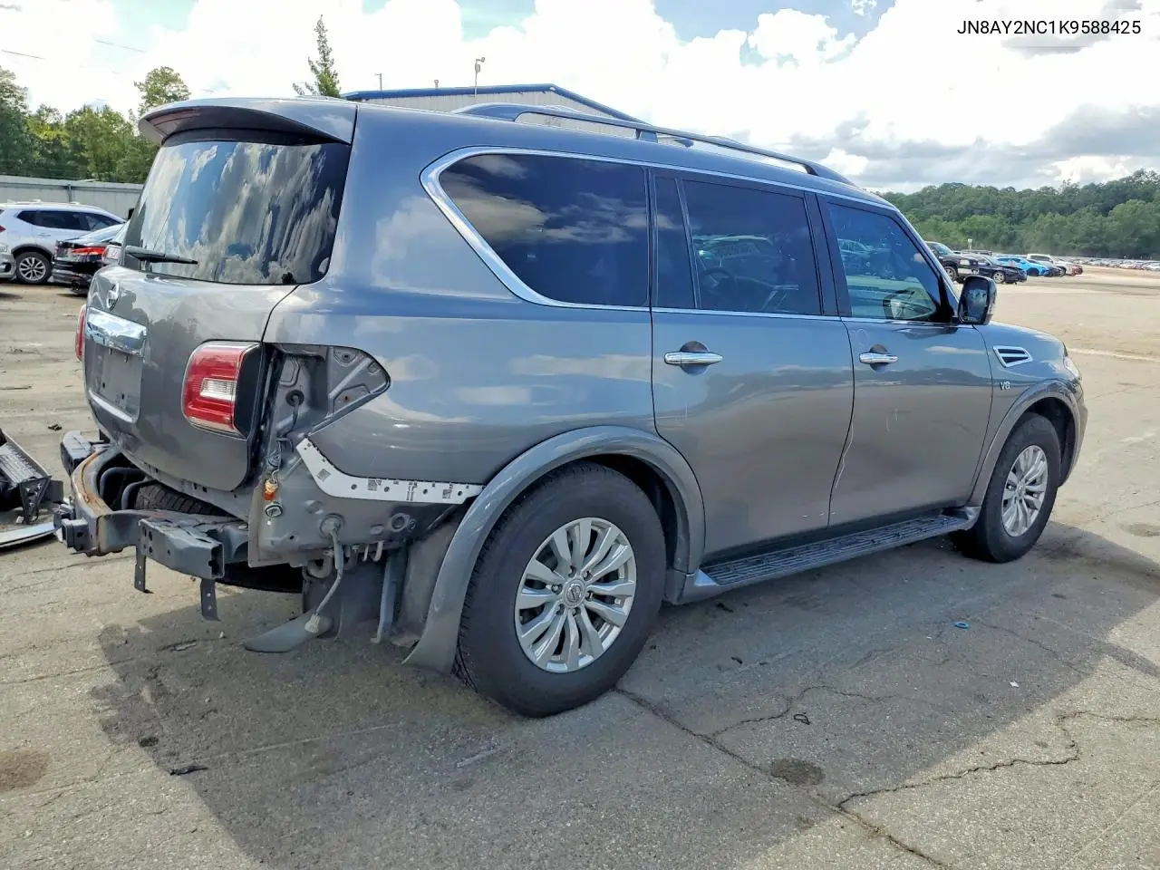 2019 Nissan Armada Sv VIN: JN8AY2NC1K9588425 Lot: 59269036