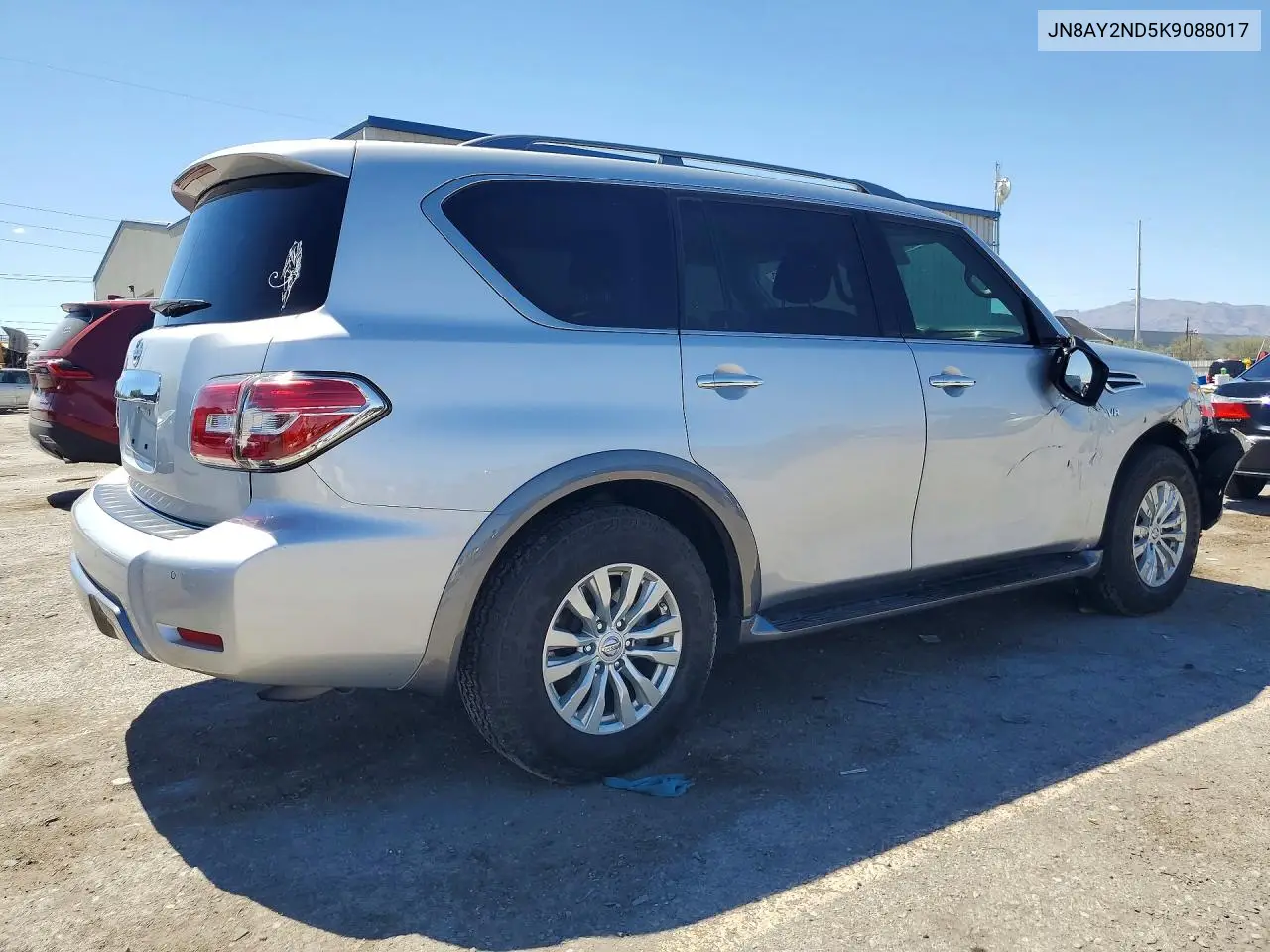 2019 Nissan Armada Sv VIN: JN8AY2ND5K9088017 Lot: 59375816