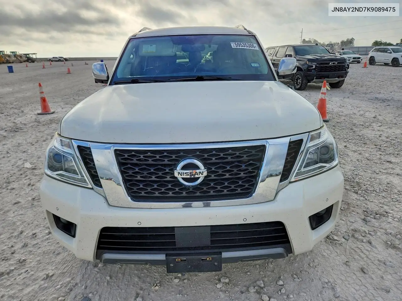 2019 Nissan Armada Sl VIN: JN8AY2ND7K9089475 Lot: 59535306