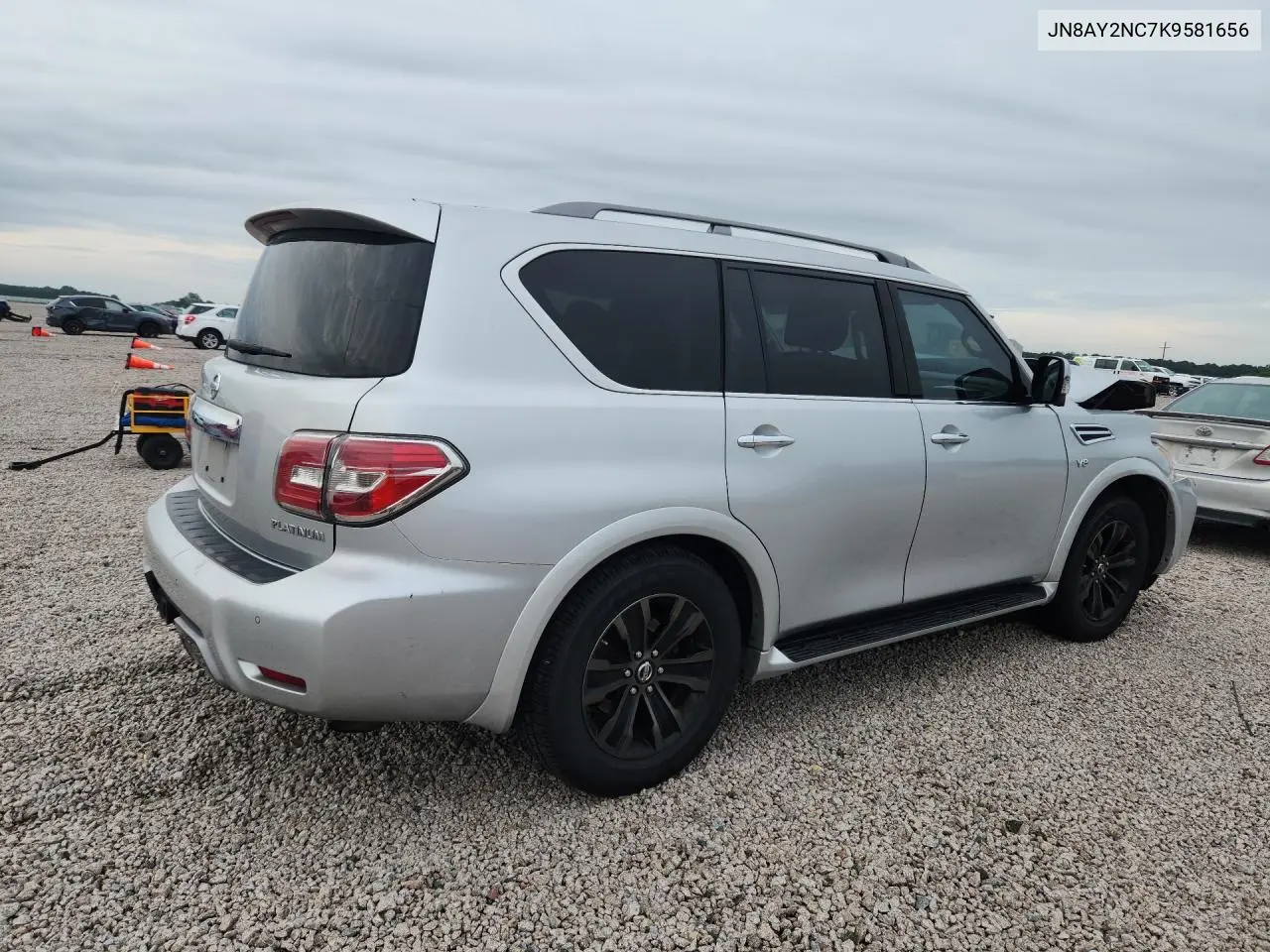 2019 Nissan Armada Platinum VIN: JN8AY2NC7K9581656 Lot: 59613976
