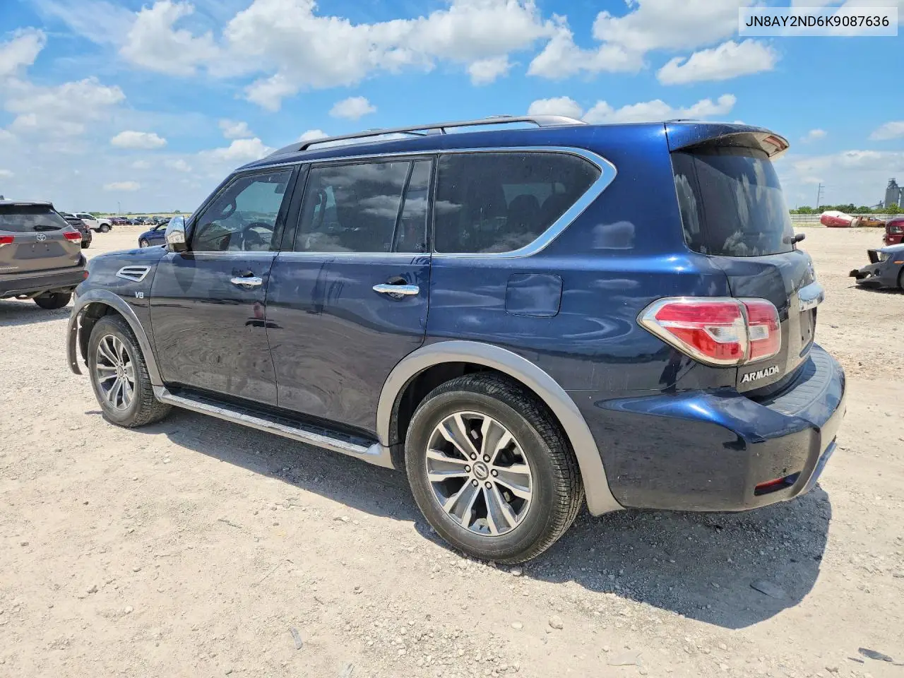2019 Nissan Armada Sl VIN: JN8AY2ND6K9087636 Lot: 59792166