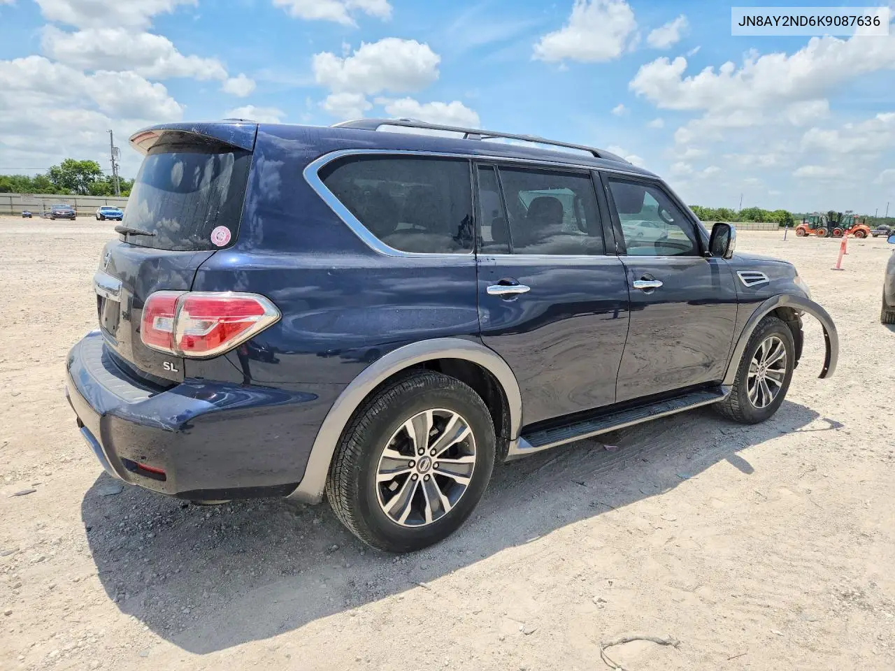 2019 Nissan Armada Sl VIN: JN8AY2ND6K9087636 Lot: 59792166