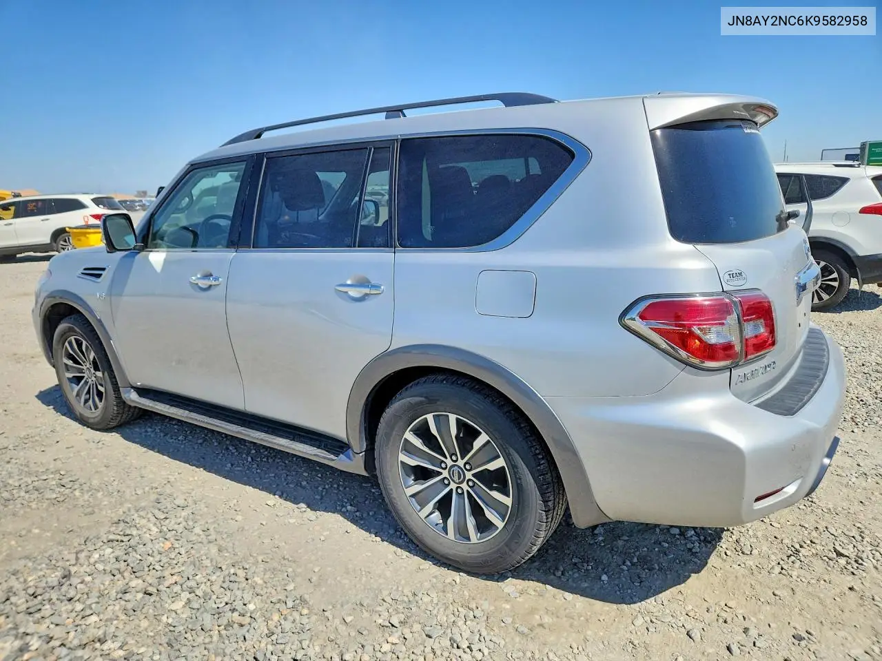 2019 Nissan Armada Sl VIN: JN8AY2NC6K9582958 Lot: 60887176