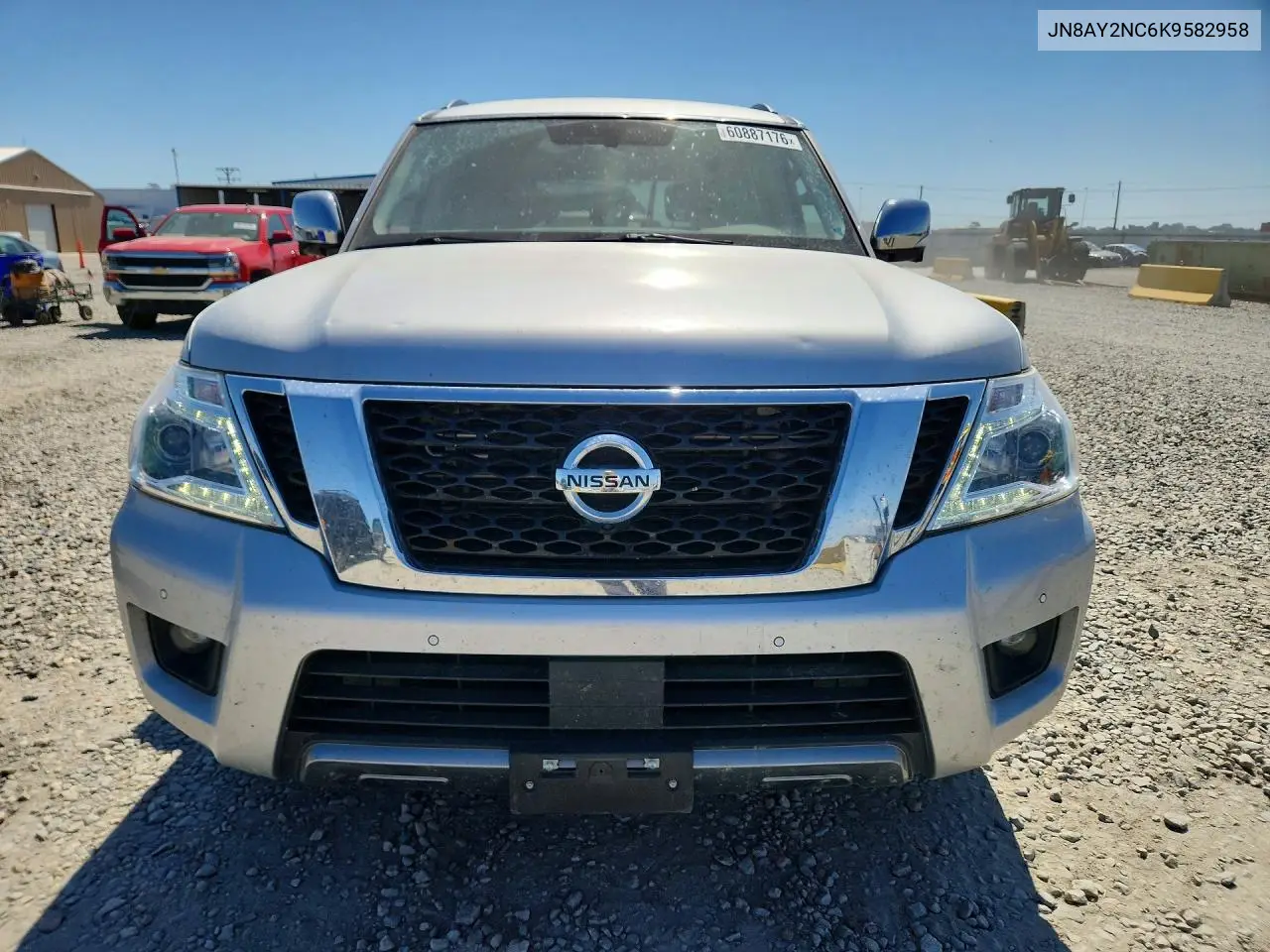 2019 Nissan Armada Sl VIN: JN8AY2NC6K9582958 Lot: 60887176