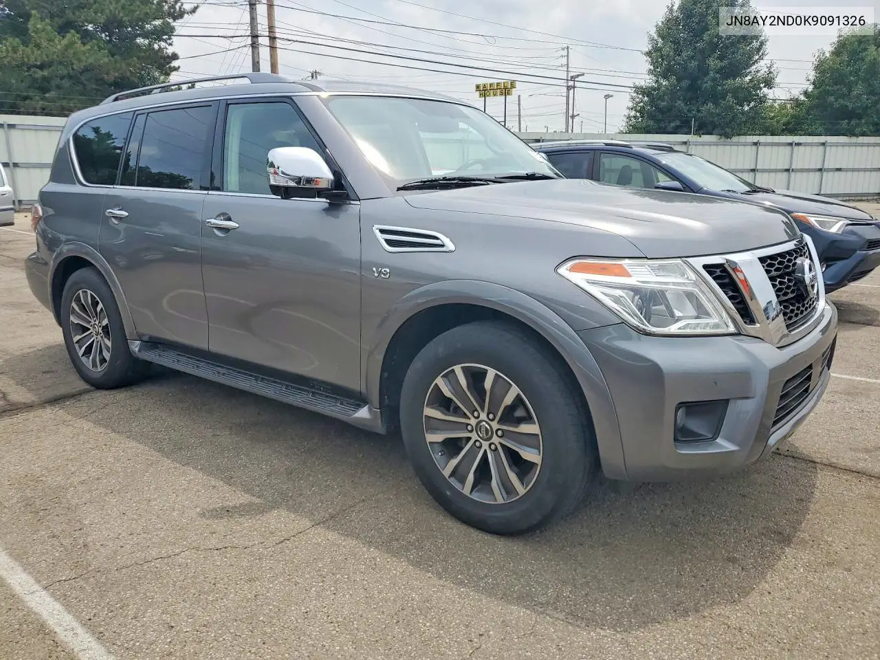 2019 Nissan Armada Sl VIN: JN8AY2ND0K9091326 Lot: 61426846