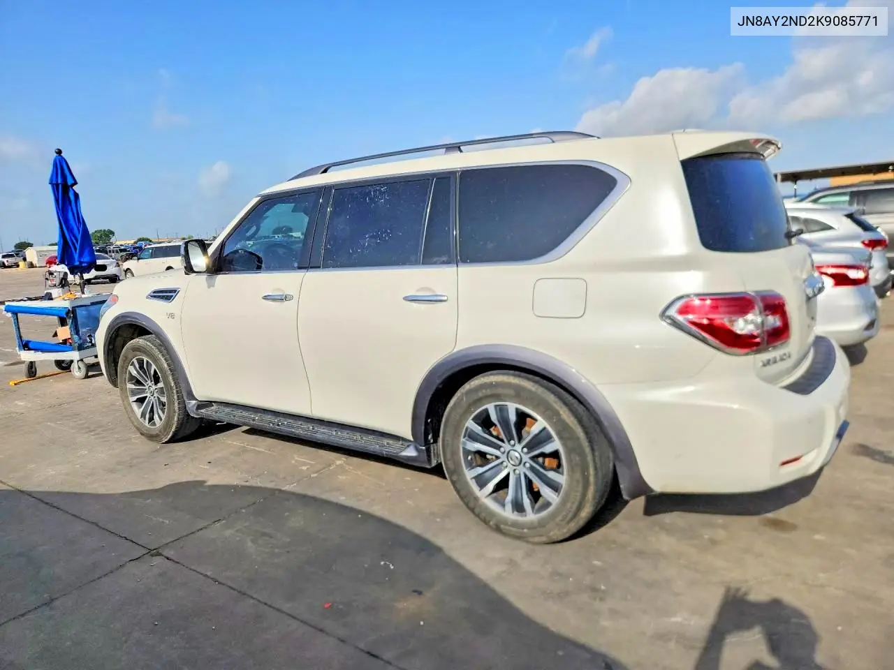 2019 Nissan Armada Sl VIN: JN8AY2ND2K9085771 Lot: 79135575