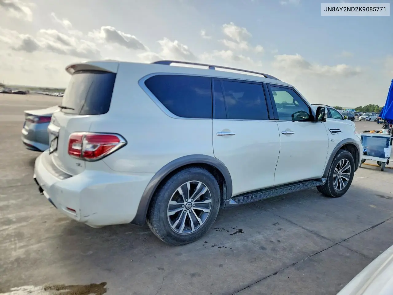2019 Nissan Armada Sl VIN: JN8AY2ND2K9085771 Lot: 79135575
