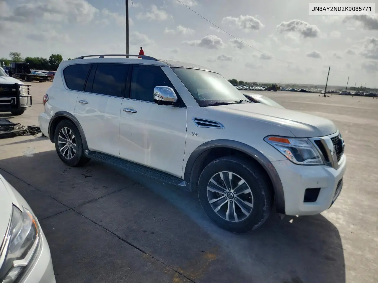 2019 Nissan Armada Sl VIN: JN8AY2ND2K9085771 Lot: 79135575