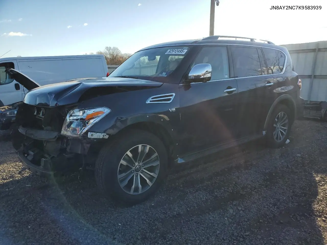 JN8AY2NC7K9583939 2019 Nissan Armada Sv