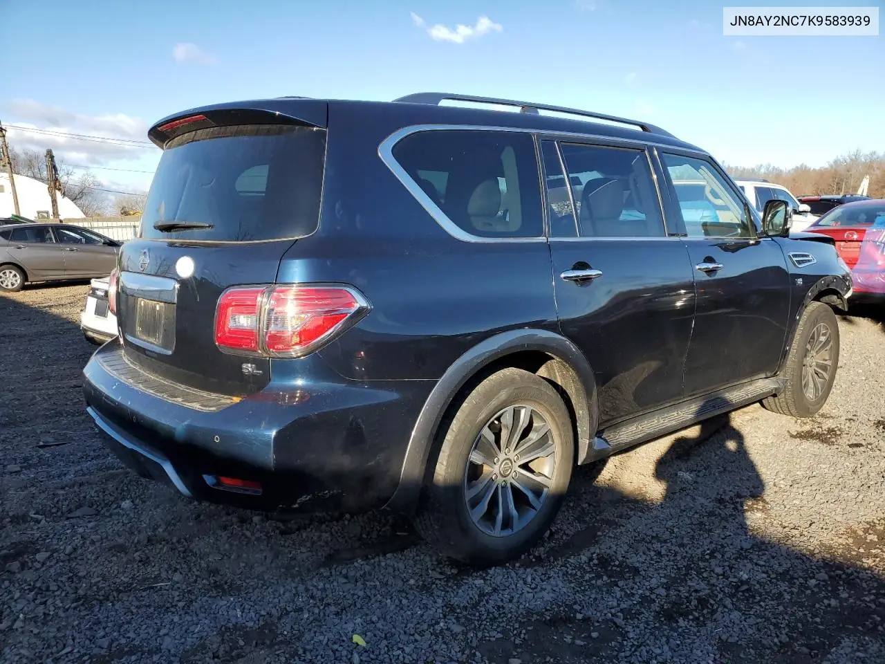 JN8AY2NC7K9583939 2019 Nissan Armada Sv